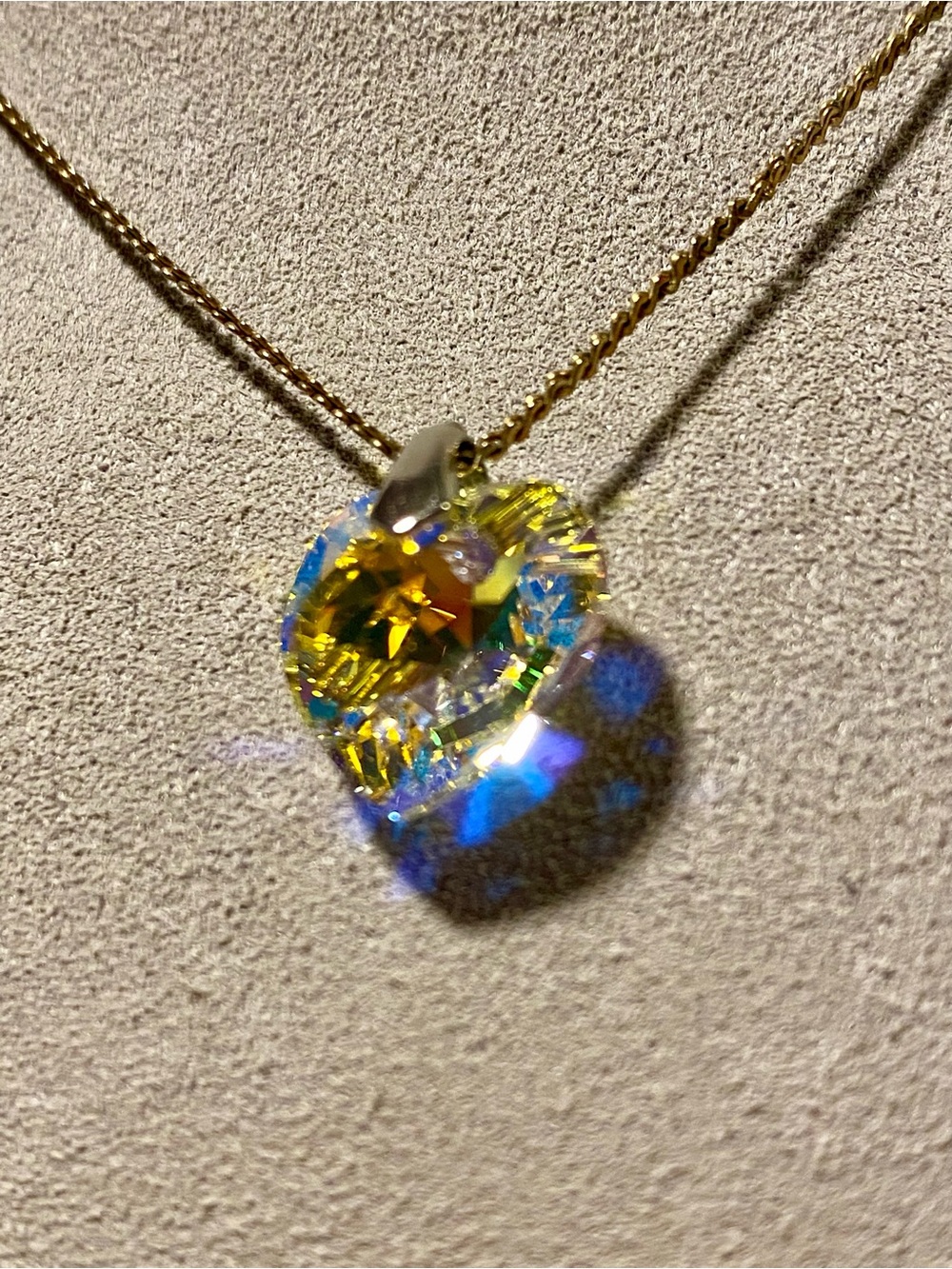 Swarovski Crystal Heart Pendant